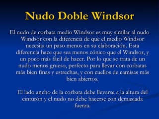 Nudos De Corbata