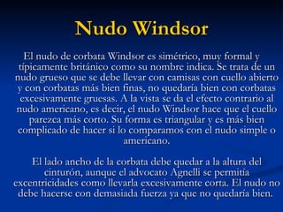 Nudos De Corbata