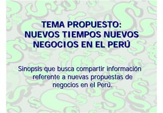 Nuevos Tiempos