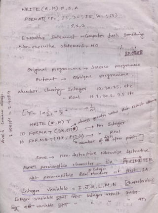 Numerical analysis & computer programming