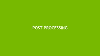 POST PROCESSING
 
