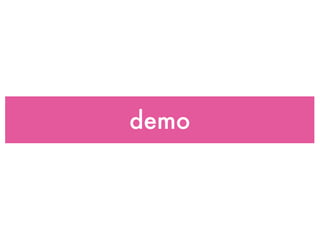 demo
 