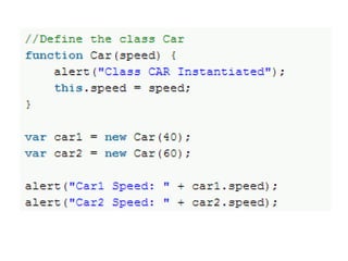Object oriented programming