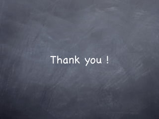 Thank you !
 