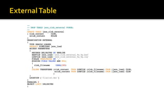 Oracle Database - JSON and the In-Memory Database