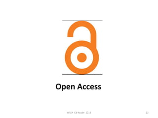 Open Access

  WSS4 CB Ncube 2012   22
 