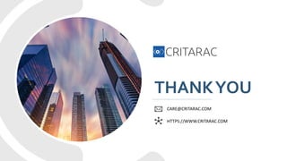 CARE@CRITARAC.COM
HTTPS://WWW.CRITARAC.COM
THANKYOU
 