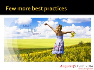 Optimizing AngularJS Application