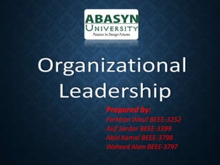 Prepared by:
Farkhan Wasil BEEE-3252
Asif Sardar BEEE-3399
Abid Kamal BEEE-3798
Waheed Alam BEEE-3797
 
