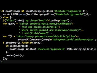 Building with JavaScript -  write less by using the right tools