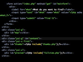 Building with JavaScript -  write less by using the right tools