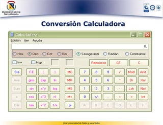Conversión Calculadora
 