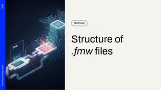 2025
The
Peak
of
Data
and
AI
Structure of
.fmw ﬁles
Methods
 