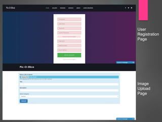 User
Registration
Page
Image
Upload
Page
 