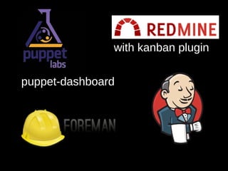 86
puppet-dashboard
with kanban plugin
 