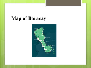 Map of Boracay
 