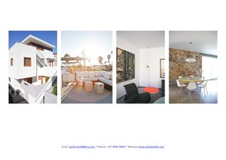 Email rachel.wolfe@me.com * Mobile +47 4005 6846 * Website www.rachelwolfe.com
 