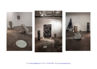  
Email rachel.wolfe@me.com * Mobile +47 4005 6846 * Website www.rachelwolfe.com
 