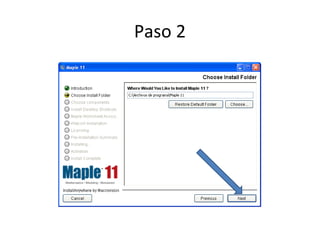 Paso 2
 