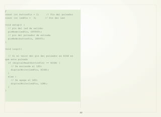 Arduino: Practicas con Arduino