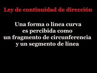 Presentación Leyes de Gestalt 