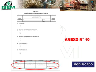 ANEXO N° 10
MODIFICADO
 