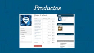 Productos
 