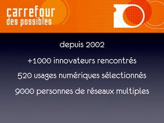 Présentation 1er Comite de repérage régional