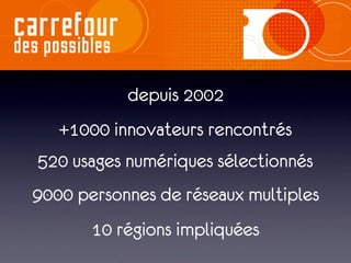 Présentation 1er Comite de repérage régional