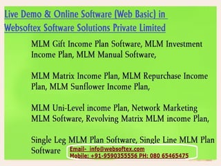 Print software, payroll software, banking software, erp software, chitfund software, mlm software, crm software, rd fd software