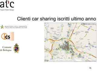 Clienti car sharing iscritti ultimo anno 