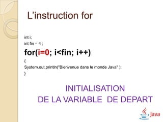 L’encapsulation


Un utilisateur peut manipuler
  les données à l’aide des
           méthodes.
 