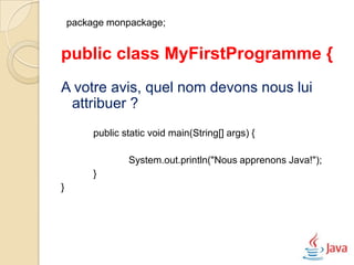 Qu’est qu’une classe ?
 