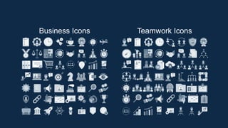 Business Icons Teamwork Icons
 