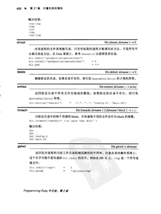 Programming Ruby中文版  （第二版）