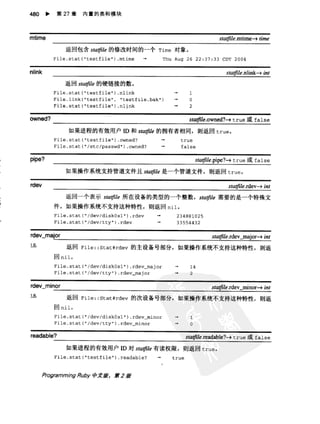 Programming Ruby中文版  （第二版）