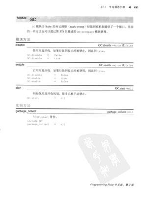 Programming Ruby中文版  （第二版）