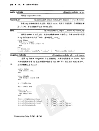Programming Ruby中文版  （第二版）