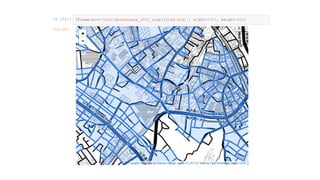 In [52]: IFrame(src='html/daikanyama_1000_simplified.html', width=1024, height=600) 
Out[52]:
+
-
Leaﬂet | Map tiles by Stamen Design, under CC BY 3.0. Data by OpenStreetMap, under ODbL.
 