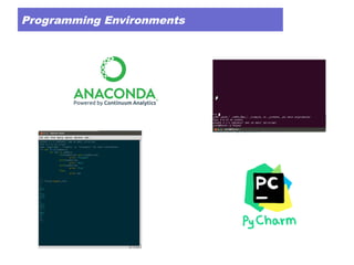 Programming Environments
 