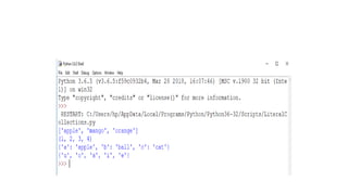 Fundamentals of Python Programming