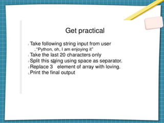 Python list functions