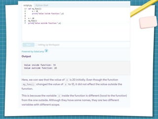 Python list functions