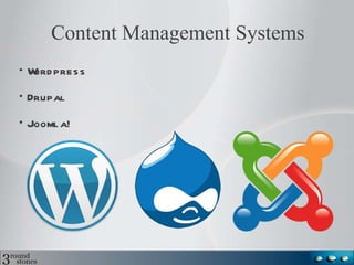 Content Management Systems Wordpress Drupal Joomla! 