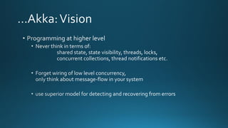 Reactive Programming in .Net - actorbased computing with Akka.Net