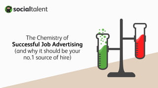 The Chemistry of
Successful Job Advertising
(and why it should be your
no.1 source of hire)
 