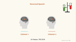Uri Hasson, TED 2016
 