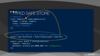 fabiobiondi.io
TYPED SAFE STORE
 