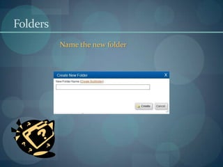 FoldersName the new folder