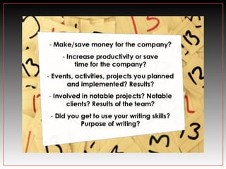 Tips for Impressive Resume